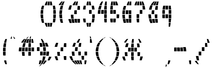 Disco 2000 Font OTHER CHARS