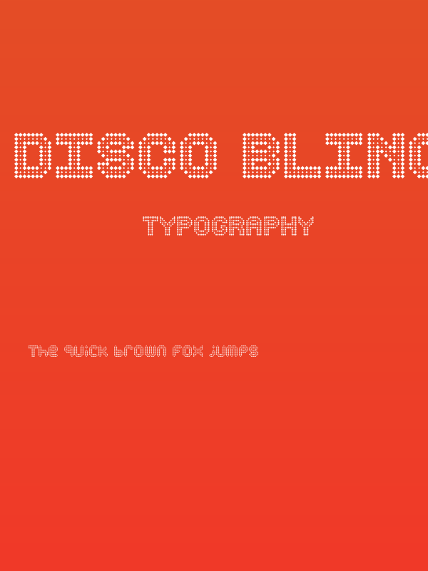 Disco Bling Regular Poster