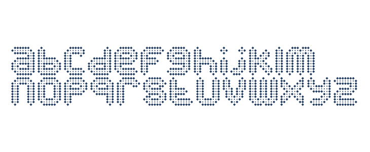 Disco Bling Regular Lowercase