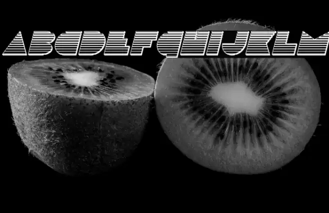 Disco Deck Chrome Italic Font examples