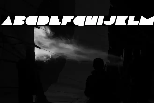 Disco Deck Expanded Italic Font examples