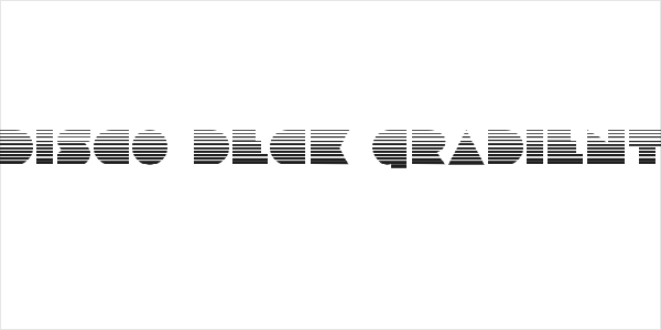Disco Deck Gradient Logo