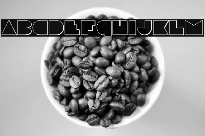 Disco Deck Outline Font examples