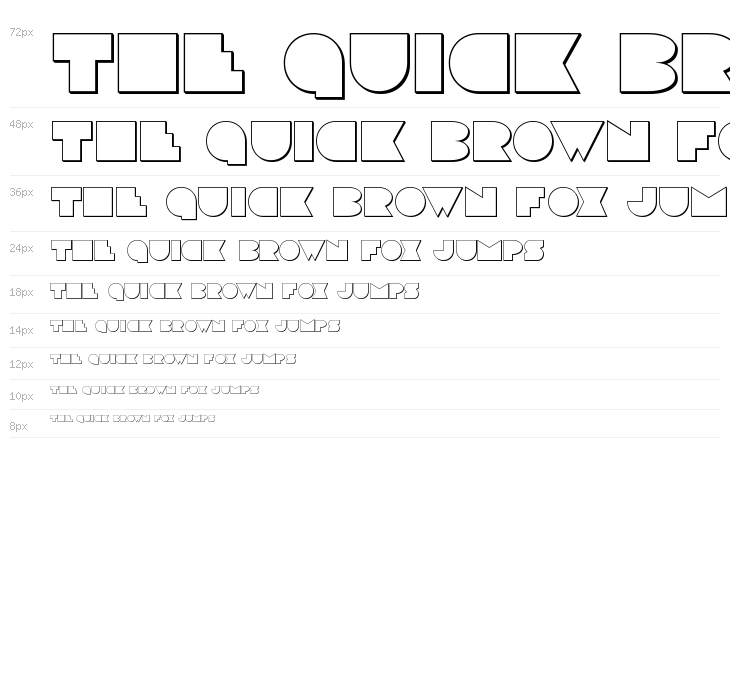 Disco Deck Outline Waterfall