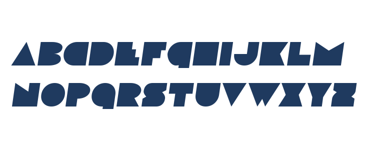 Disco Deck Semi-Italic Lowercase