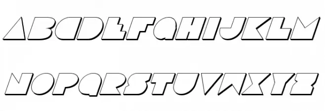 Disco Deck Shadow Italic  
