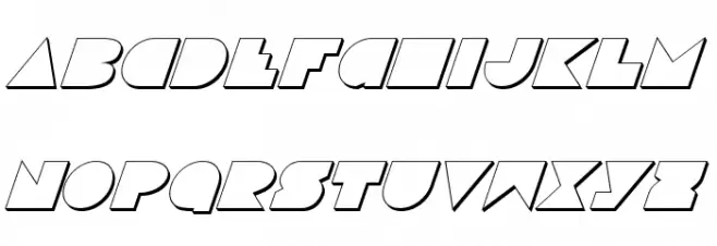 Disco Deck Shadow Italic  