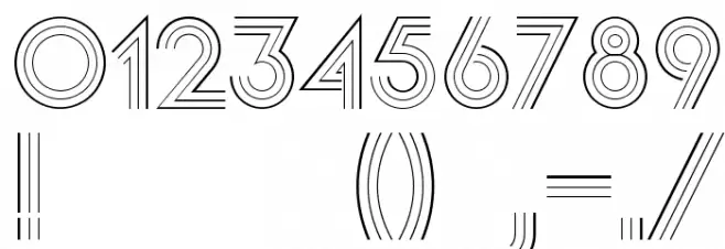 Disco Diva Font OTHER CHARS