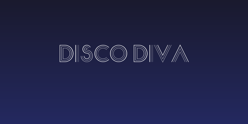 Disco Diva Social Header