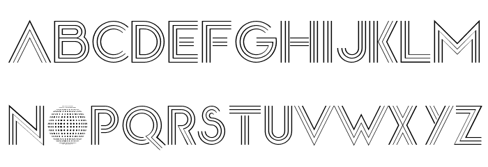 Disco Diva Font LOWERCASE