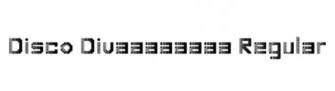 Disco Divaaaaaaaa Regular  font caratteri gratis