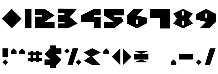 Disco Dork Font OTHER CHARS