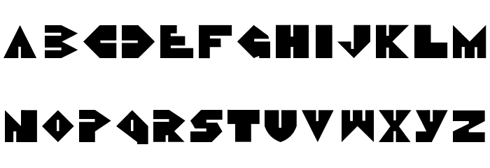 Disco Dork Font LOWERCASE