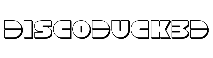 Disco Duck 3D  لخطوط تنزيل