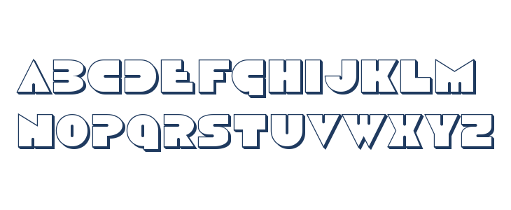 Disco Duck 3D Lowercase