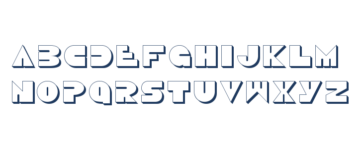Disco Duck 3D Lowercase