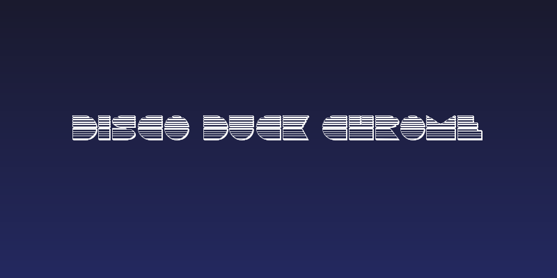 Disco Duck Chrome Social Header