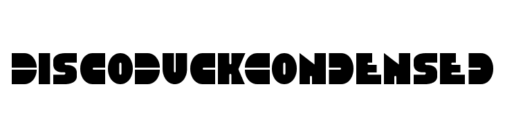 Disco Duck Condensed  font caratteri gratis