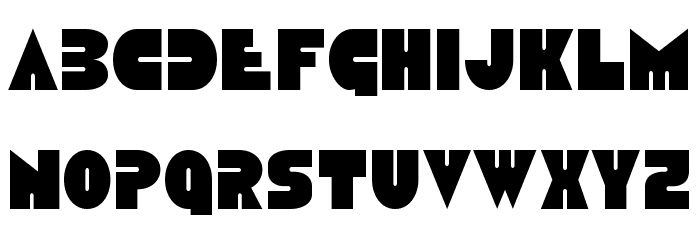 Disco Duck Condensed Font LOWERCASE