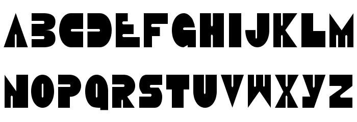 Disco Duck Condensed Font LOWERCASE
