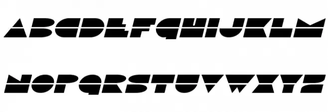 Disco Duck Expanded Italic Fonte MAIÚSCULAS