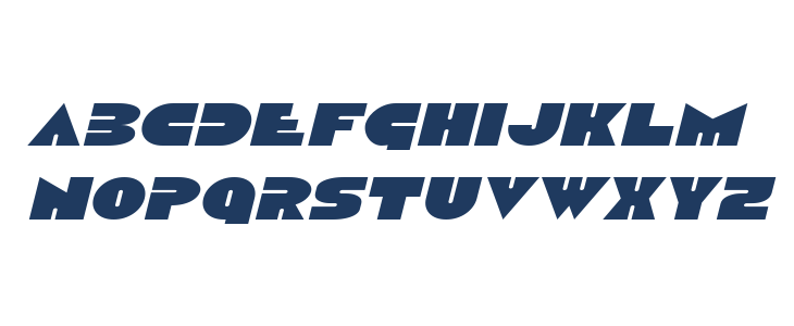 Disco Duck Expanded Italic Lowercase