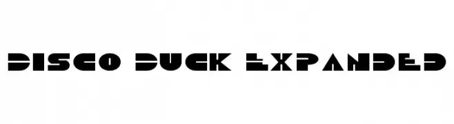 Disco Duck Expanded  baixar fontes gratis