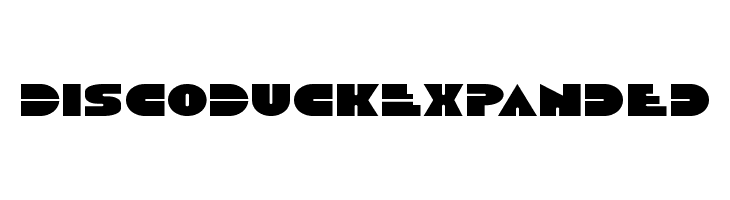 Disco Duck Expanded  Free Fonts Download