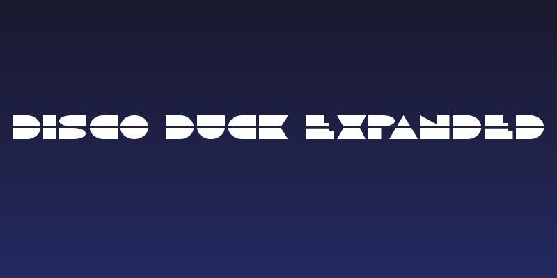 Disco Duck Expanded Social Header