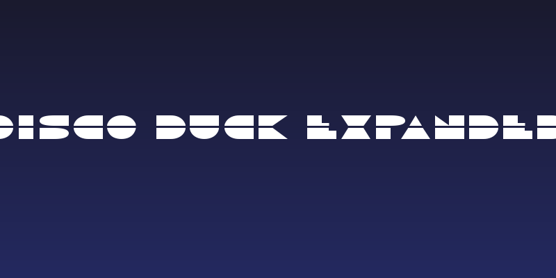 Disco Duck Expanded Social Header