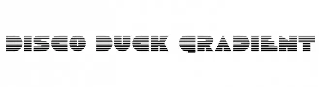 Disco Duck Gradient  baixar fontes gratis