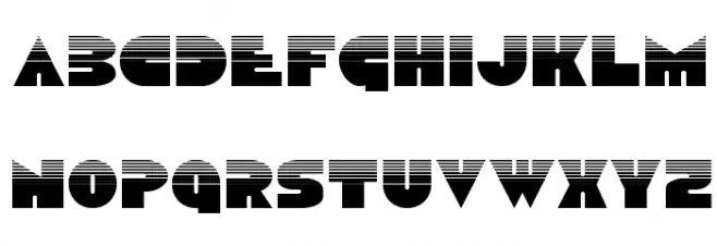 Disco Duck Halftone フォント 小文字