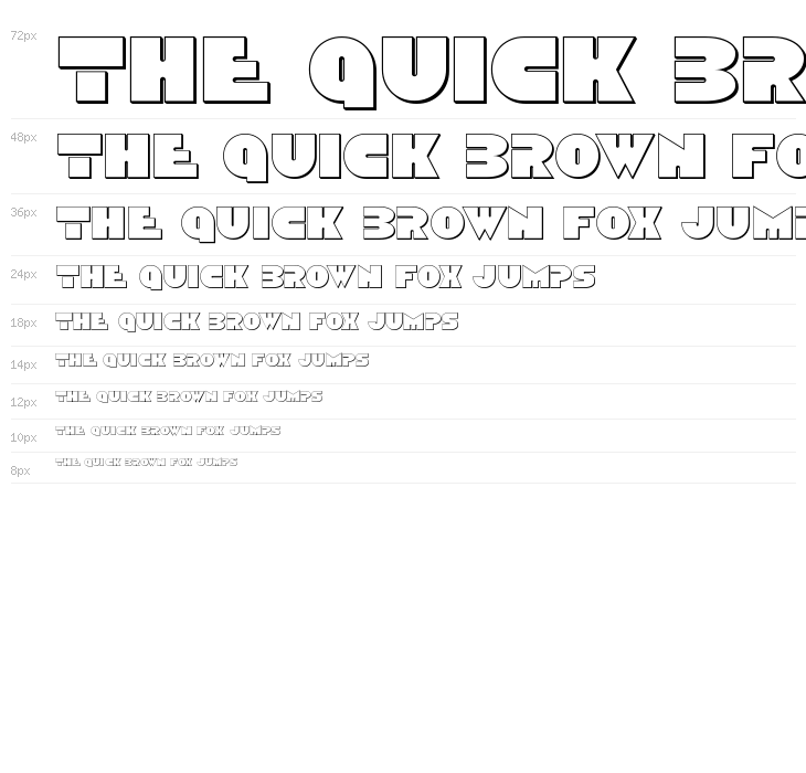 Disco Duck Outline Waterfall