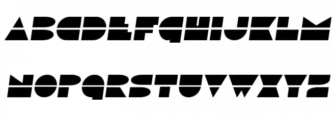Disco Duck Semi-Italic Шрифта ВЕРХНИЙ