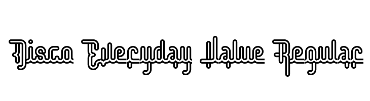 Disco Everyday Value Regular  免费字体下载