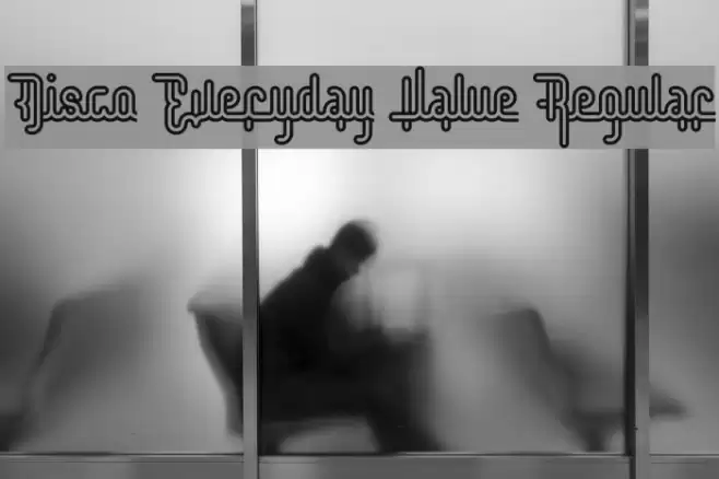 Disco Everyday Value Regular Font examples