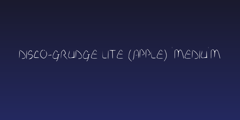 Disco-Grudge Lite (Apple) Medium Social Header