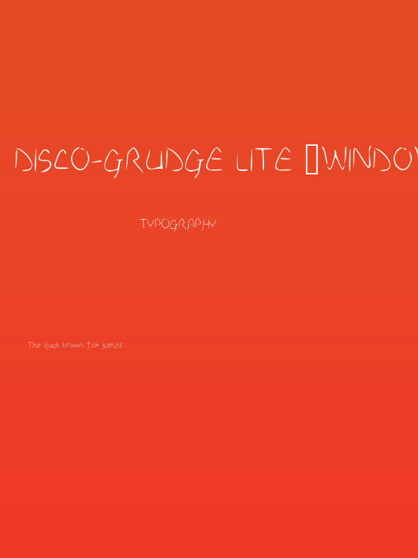 Disco-Grudge Lite [Windows] Medium Poster