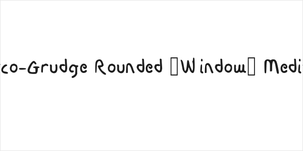 Disco-Grudge Rounded [Window] Medium Logo