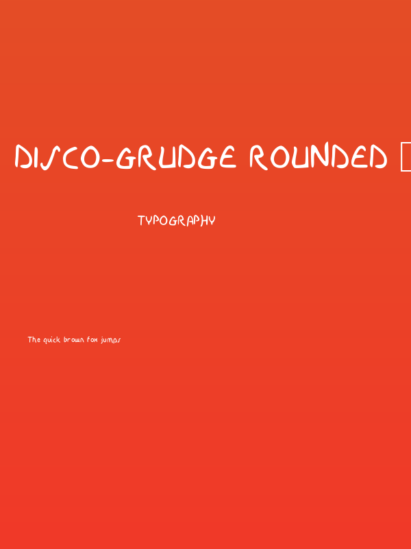 Disco-Grudge Rounded [Window] Medium Poster