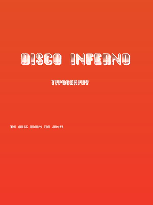 Disco Inferno Poster