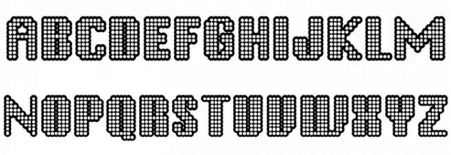 Disco Inferno फ़ॉन्ट लोअरकेस