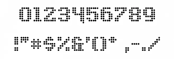 Disco Nectar Regular Font OTHER CHARS