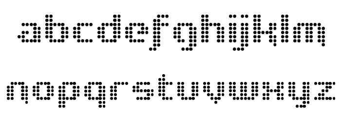 Disco Nectar Regular Font LOWERCASE