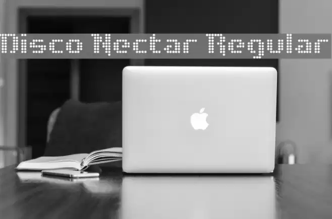 Disco Nectar Regular Font examples