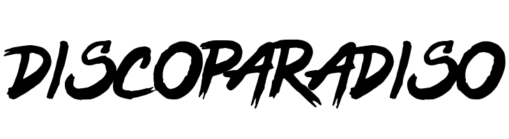 Disco Paradiso  font caratteri gratis