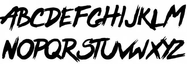 Disco Paradiso Schriftart Groß