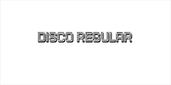 Disco Regular Logo