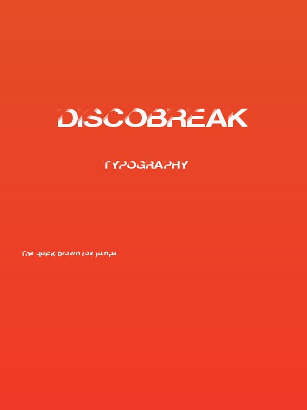 DiscoBreak Poster