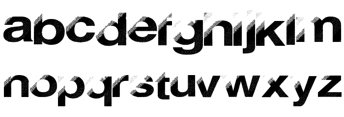 DiscoBreak Font LOWERCASE